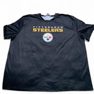NFL Pittsburgh Steelers Black and Gold Tee